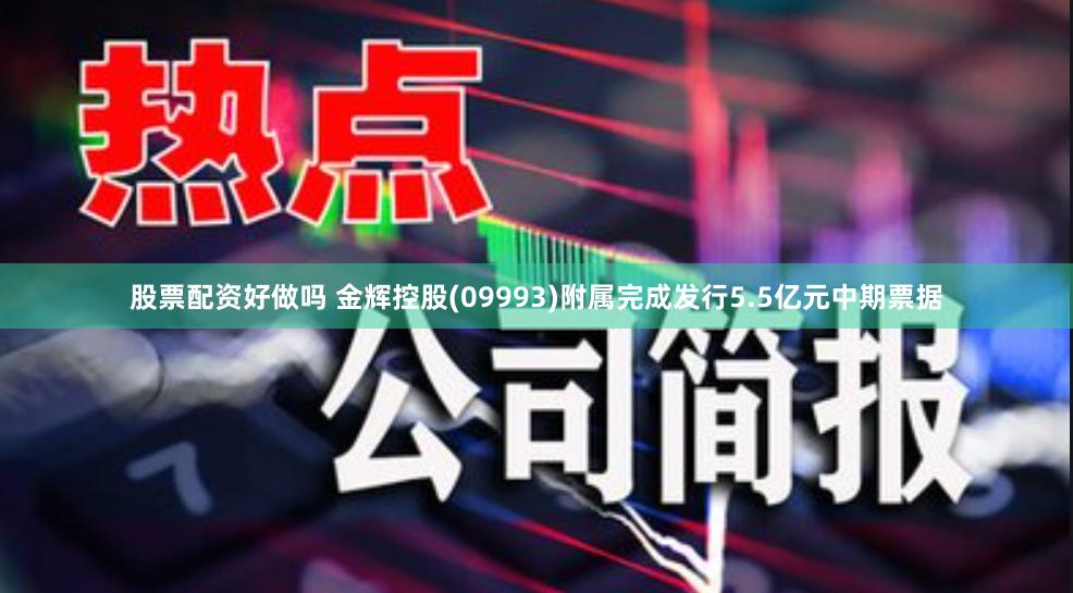 股票配资好做吗 金辉控股(09993)附属完成发行5.5亿元中期票据